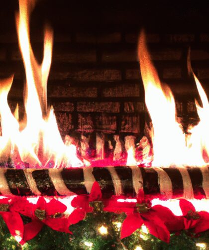 Best Christmas Yule Log Ever