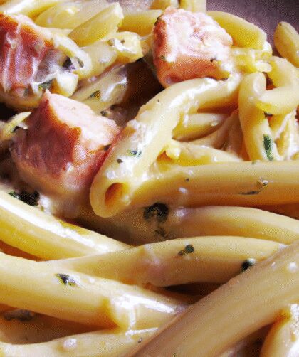 Creamy Salmon Pasta