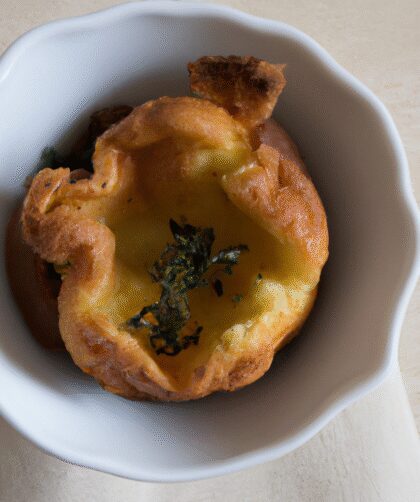 Crumbled Yorkshire Pudding with Thyme