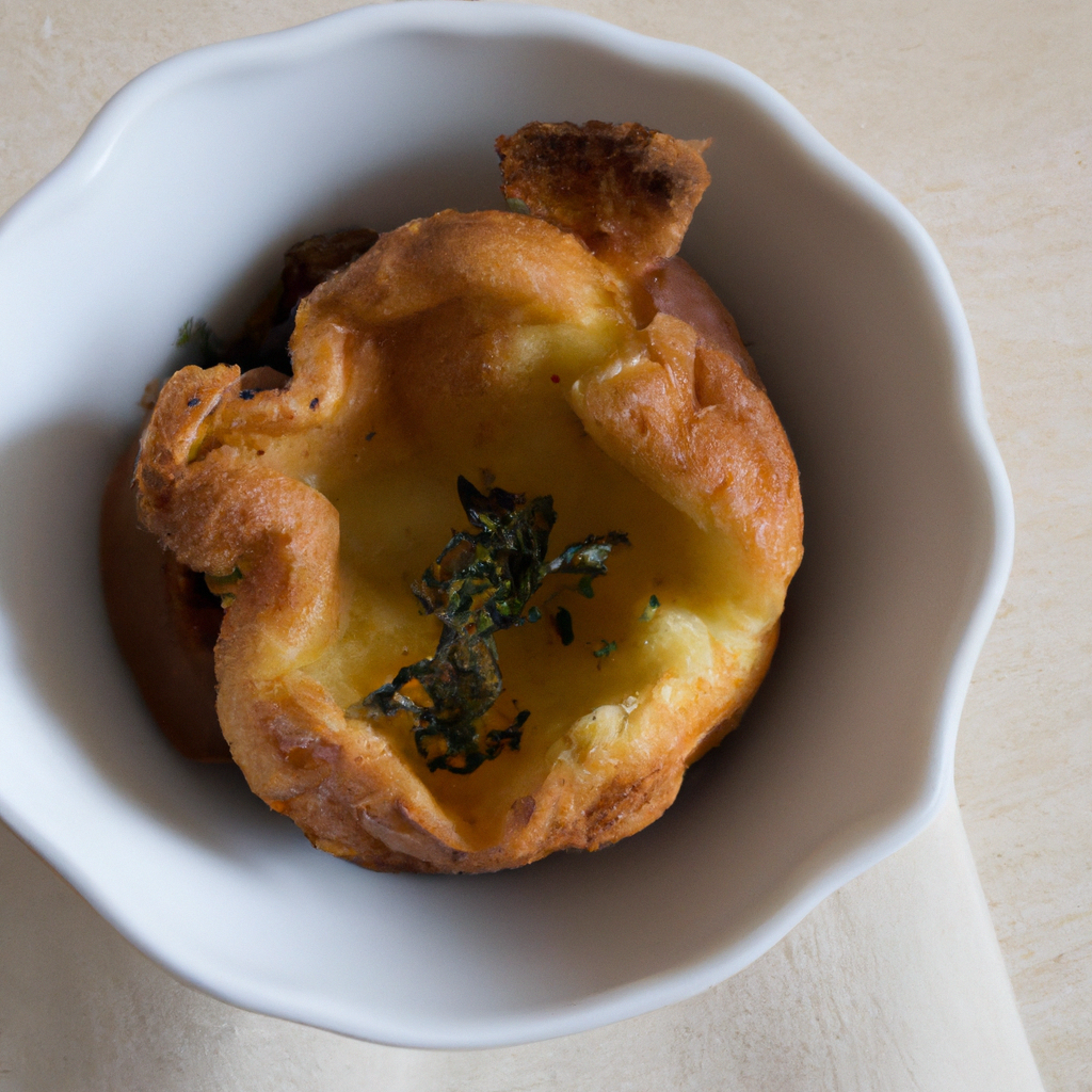Crumbled Yorkshire Pudding with Thyme