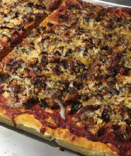 Detroit Style Pizza