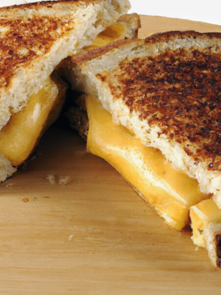 Grilled Cheese Sandwich AI Style