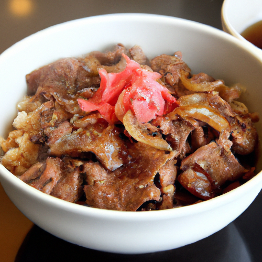 Gyudon (Japanese Beef & Rice Bowl)