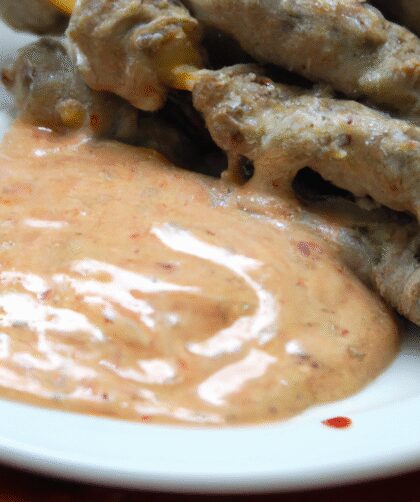 Homemade Kebab In Spicy Tomato Sauce