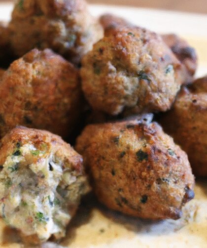 Keftedes Greek Meatballs