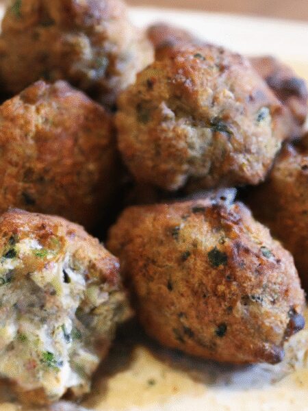 Keftedes Greek Meatballs