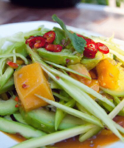 Spicy Thai Style Mango Salad