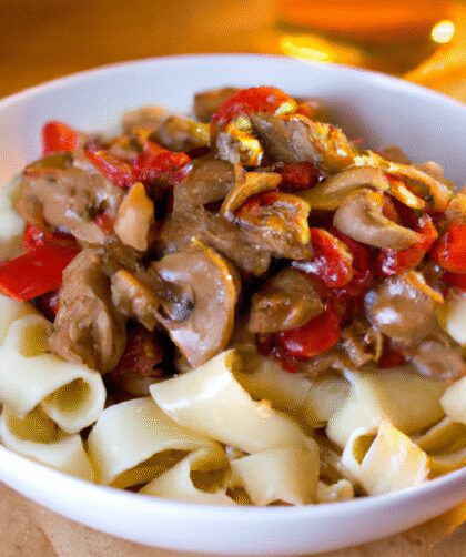 Traditional Stroganoff